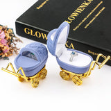 Popxstar 1 Piece Lovely Velvet Jewelry Box Container Wedding Ring Box for Earrings Necklace Bracelet Display Gift Box Holder 16 styles