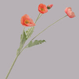 Popxstar 1pcs Artificial Flower Silk Corn Poppy 53cm Real Touch Fake Plant for Wedding Decoration Flowers Home Garen Christmas Decoration