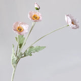Popxstar 1pcs Artificial Flower Silk Corn Poppy 53cm Real Touch Fake Plant for Wedding Decoration Flowers Home Garen Christmas Decoration