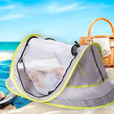 Popxstar Portable Baby Crib Netting Folding Mosquito Net Infant Cradle Bed Mesh Mattress Pillow Newborn Sleeping Pad Cover Play Tent Set