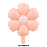 Popxstar 6Pcs/Set Candy Color Daisy Balloon SunFlower Foil Balloons Photo Props Wedding Birthday Party Decorations
