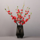 Popxstar Artificial Cherry Blossom Flower Branches Silk Peach Spring for Wedding Decoration Plum Blossom Wedding Arrangement Accessories