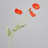 Popxstar 1pcs Artificial Flower Silk Corn Poppy 53cm Real Touch Fake Plant for Wedding Decoration Flowers Home Garen Christmas Decoration