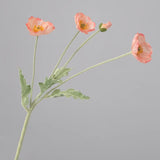 Popxstar 1pcs Artificial Flower Silk Corn Poppy 53cm Real Touch Fake Plant for Wedding Decoration Flowers Home Garen Christmas Decoration