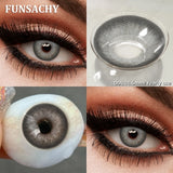 1 Pair Brown Lenses Colored Contact Beauty Colored Pupils Green Contact Lenses Natural Look Lenses Women Brown Pupils