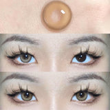 Popxstar 1 Pair Korean Lenses Colored Contact Lenses for Eyes Big Eye Lenses Brown Lenses Blue Eye Lenses Fog Pearl Lens