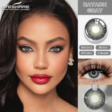 Popxstar  1 Pair soft Lenses Colored Contact Beauty Colored Pupils Green Contact Lenses Natural Look Lenses Women Brown Pupils