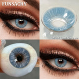 1 Pair Brown Lenses Colored Contact Beauty Colored Pupils Green Contact Lenses Natural Look Lenses Women Brown Pupils