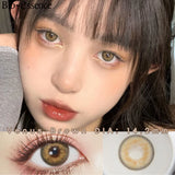 Popxstar  1 Pair Colorcon Korean Lenses Colored Contact Lenses for Eyes Big Eye Lenses Pink Lenses Blue Eye Lenses