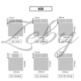 Popxstar  Simple Texture Grain Polyester Duvet Cover Set King Size Plain Queen Bedding Set Affordable Durable Quilt Cover and Pillow Case