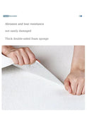 Popxstar 50cmX10m Linen 3D Foam Self-adhesive PVC Solid Color Thickened Waterproof Background Wall Renovation Wallpaper Wall Stickers