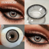 1 Pair Brown Lenses Colored Contact Beauty Colored Pupils Green Contact Lenses Natural Look Lenses Women Brown Pupils