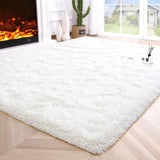 Popxstar Fluffy Rugs for Bedroom Fuzzy Area Rugs for Living Room Soft Kids Carpet Non Slip Rugs for Hardwood Floors Room Decor