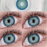 Popxstar 1Pair Myopia Color Contact Lenses Color Lens Eyes Lentillas Verdes Naturales Lenses With Diopters Fashion Lenses