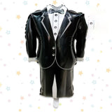 Popxstar 2/8pcs Bear Wedding Dress Suit Groom and Bride Aluminum Film Balloon, Party Balloon,Party and Wedding Decorations Supplies