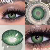 Popxstar  1 Pair Fashion Color Contact Lenses for Eyes Brown Lenses Colorcon Blue Lenses Yearly Beautiful Grey Eye Pupils Lens