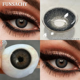 1 Pair Brown Lenses Colored Contact Beauty Colored Pupils Green Contact Lenses Natural Look Lenses Women Brown Pupils