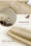 Popxstar Retro Industrial Style Bronzing Plain Wallpaper Non-woven Fabric Light Luxury Wall Paper Roll for Living Room Bedroom Decoration
