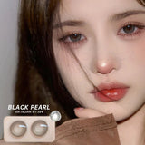 Popxstar -2pcs/pair Multi-level Color Lenses Natural Pupil Contact Lenses for Eyes Myopia Vision Correction Beauty Eye Color Lens