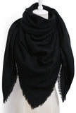 Popxstar New Fashion Winter Warm Triangle Scarf For Women Pashmina Shawl Cashmere Plaid Scarves Blanket Shawls Scarf Female Stole