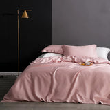 Popxstar Natural Mulberry Silk Duvet Cover High Quality Quilt Cover Queen King Size Comforter Cover Solid Color Duvet Cover 220x240