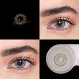 Popxstar 2pcs/1pair Yearly Color Contact Lenses Athena Lentillas Colores Azules Cosmetics For Eyes Colored Blue Beaute