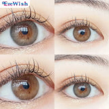 Popxstar 2pair/pcs Natural Lenses Contact Lenses for Eyes Beauty 10 Tone Natural Pupil Eye Color lens Yearly Use 14.2/14.5mm