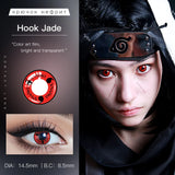 Popxstar  -2pcs/pair Anime Cosplay Lenses Comestic Color Contact Lenses for Eyes Anime Accessories with Free Small Cases(Dia:14.5mm