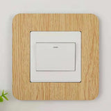 Popxstar Modern Light Switch Sticker Acrylic Dustproof Switch Outlet Protective Cover Switch Wall Sticker For Living Room Home Decor