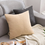 Popxstar Plush Cushion Cover Cozy Faux Fur Teddy Pillow Cover For Sofa Living Room 18x18 Decorative Pillows Nordic Home Decor Pillowcase