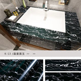 Popxstar Marble Vinyl Film DIY Self Adhesive Wallpaper Bathroom Kitchen Cupboard Countertops Contact Paper PVC Waterproof Wall Stickers