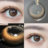 Popxstar 1 Pair Color Contact Lenses for Eyes Natural Look Korean Lenses Brown Lenses Anime Lense Blue Eye Lenses