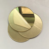 Popxstar 10pcs Diameter 100x1mm Acrylic Wall Mirrors Round Stickers Plastic Hotel Decorative Miroir Mural DIY Plak Espejo Decorativos