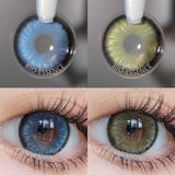 Popxstar 1 Pair Color Contact Lenses for Eyes Natural Brown Lenses Beauty Fashion Monet lense Blue Lenses Green Eye Contact