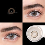 Popxstar 2pcs/1pair Yearly Color Contact Lenses Athena Lentillas Colores Azules Cosmetics For Eyes Colored Blue Beaute