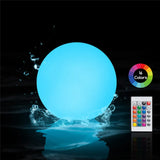 Popxstar 1/6PC Floating Garden Ball Light Swimming Pool Lights 16Color   Waterproof Lawn Lamp Pool Toy Outdoor Party Wedding bar Decor