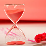 Popxstar  Exquisite and beautiful love shape time hourglass 15 minutes calculator Creative gift gift for girlfriend