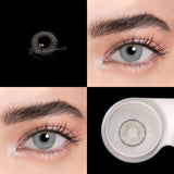 Popxstar 2pcs/1pair Yearly Color Contact Lenses Athena Lentillas Colores Azules Cosmetics For Eyes Colored Blue Beaute