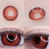 2Pcs/Pair Vampire Series Twilight Eyes Vampire Eyes Red Lenses Coloed Contact Lenses For Cosplay Natural color Lens