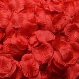 Popxstar Colorful Rose Petal Artificial Romantic Silk Rose Leaves Wedding Party Decoration Flower Petal Favor Event Table Decor Supplies