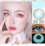 Popxstar 1 Pair Color Contact Lenses for Eyes Natural Brown Lenses Beauty Fashion Monet lense Blue Lenses Green Eye Contact