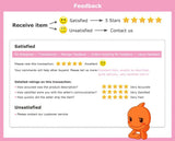 Popxstar  24Pcs Y2K Nails Tips Long Coffin Star Designs Diamond Fake Nails Full Cover Press on Nail Clear Acrylic Stick-on Nails for Girls