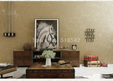 Popxstar Retro Industrial Style Bronzing Plain Wallpaper Non-woven Fabric Light Luxury Wall Paper Roll for Living Room Bedroom Decoration