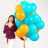 Popxstar 20pcs 10 Inch Black White Mixed Matte Latex Balloons Birthday Wedding Party Decoration Helium Balls Baby Shower Decor Globos