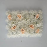 Popxstar Pink Silk Rose Flower Wall Artificial Flower for Wedding Decoration Flower Wall BabyShow Wedding Christmas Home Backdrop Decor