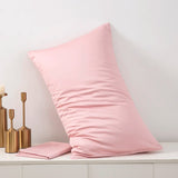 Popxstar Pillow Cover 60S Egyptian Cotton Pillowcase White Pillow Case Superior Quality Bedding Pillow Case Cover 48x74