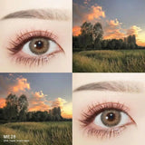 2pcs DNA Taylor Series Colored Contact Lenses Eye Natural Contact Lenses Blue Gray Color Contact Lens for Eye