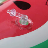 Popxstar Watermelon Inflatable Pool Float Circle Swimming Ring for Kids Adults Giant Swimming Float Air Mattress Beach Party Pool Toys