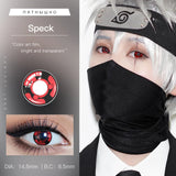 Popxstar  -2pcs/pair Anime Cosplay Lenses Comestic Color Contact Lenses for Eyes Anime Accessories with Free Small Cases(Dia:14.5mm