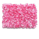 Popxstar Pink Silk Rose Flower Wall Artificial Flower for Wedding Decoration Flower Wall BabyShow Wedding Christmas Home Backdrop Decor